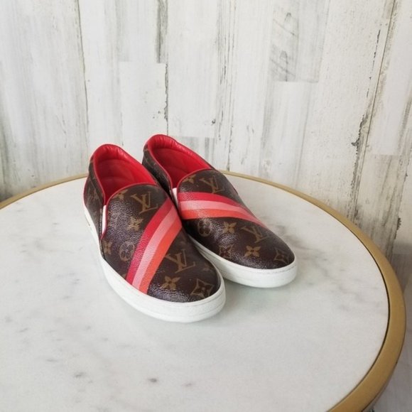 Louis Vuitton Frontrow Monogram Sneakers Slip-on - Picture 6 of 11